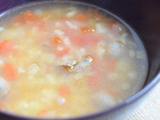 Суп из куриных сердечек