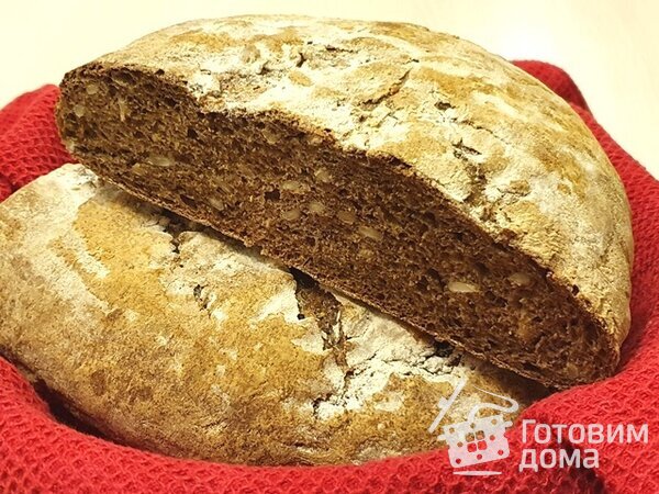 Солодовый хлеб с семечками фото к рецепту 1