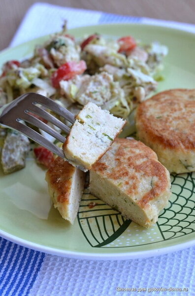 Куриные котлеты с кукурузной мукой фото к рецепту 1