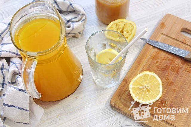 Имбирь с лимоном и мёдом