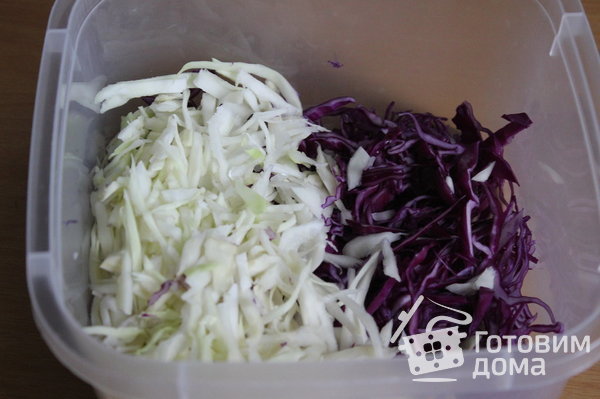 Салат из капусты с кукурузой фото к рецепту 1