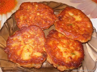 Помидорные оладьи