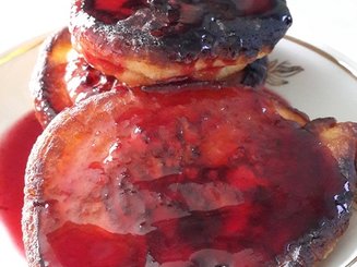 Пышные оладушки на дрожжах