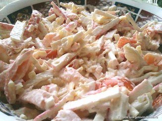 Салат "Красное море"