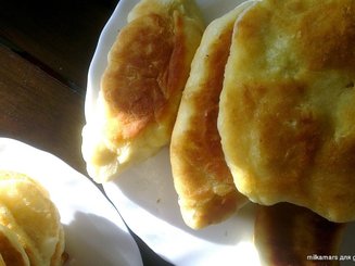 Пирожки на кефире без яиц