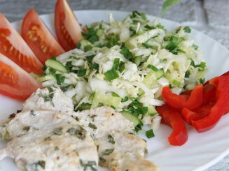 Мятная куриная грудка