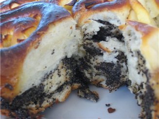Яблочно-маковый пирог
