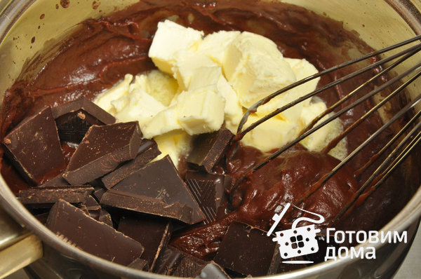 Шоколадные заварные маффины фото к рецепту 3