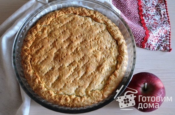 Олмаш - венгерский яблочный пирог фото к рецепту 1