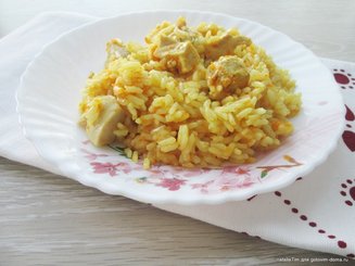 Рис с курицей по-египетски