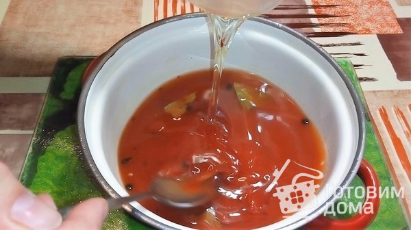 Закуска из селедки в соусе фото к рецепту 2