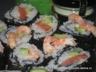 Сашими, Гунканмаки, Маки