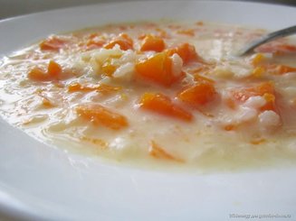 Тыквенная каша с рисом