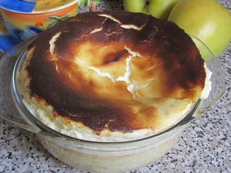 Нежная творожная запеканка (без муки и манки)