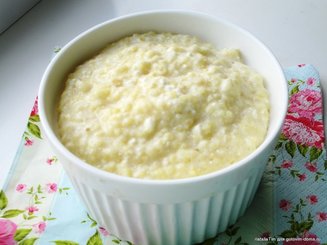 Пшенная каша с творогом