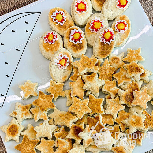 Печенье на сковороде
