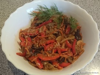 Баклажаны по-корейски