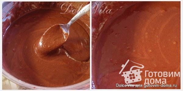 Постный шоколадно-апельсиновый кекс (без масла) фото к рецепту 4