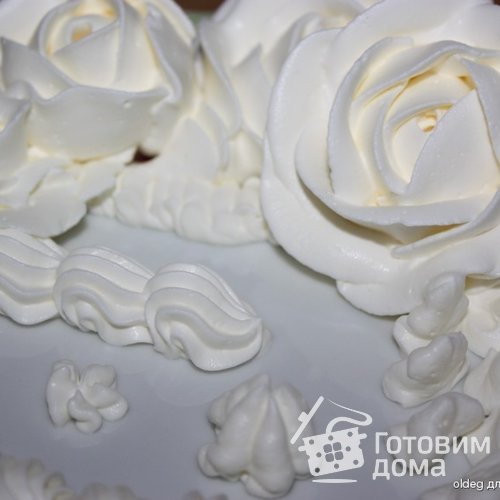 Крем из сливок (подходит для украшения тортов)