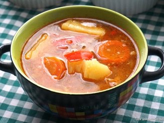 Ерли чорба (местный суп)