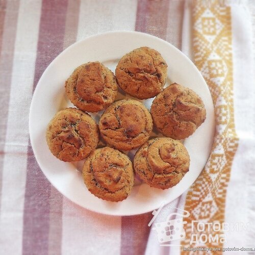 Яблочные кексы