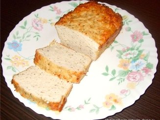 Сочный хлеб из куриного фарша