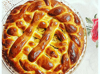 Яблочный пирог (постный)