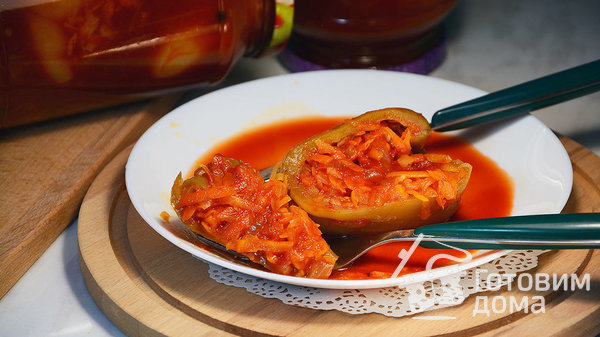 Болгарский перец фаршированный овощами по-болгарски фото к рецепту 1