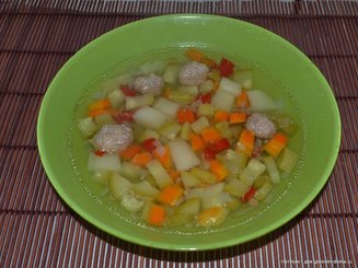 Овощной суп "Весенний"