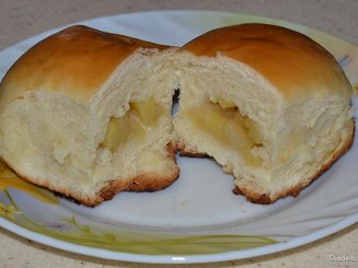 Пирожки с капустой, способ формовки
