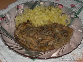 Свинина с луком "Мясо как у мамы"