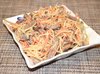 Мясной салат с зеленой редькой