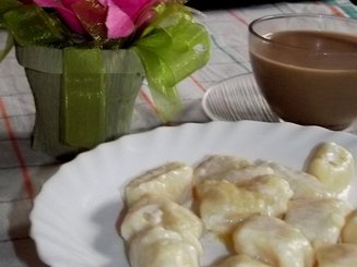 Вареники ленивые (галушки из творога)