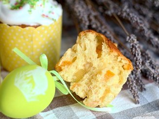 Легкий и очень нежный пасхальный кулич