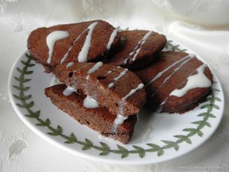 Шоколадные панкейки с бананом