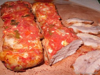 Подчеревок (грудинка) запеченный
