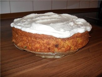 Орехово-морковный кекс (без муки)