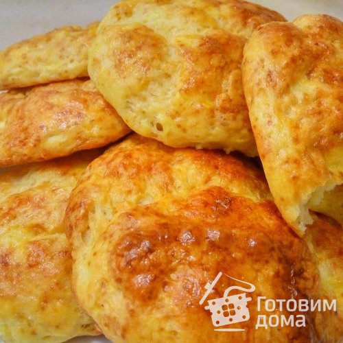 Вкусные творожные булочки без дрожжей