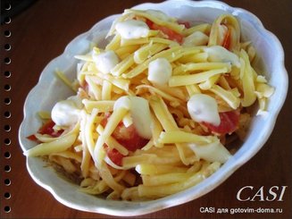Сырный салат