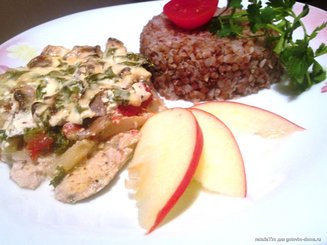 Запеченная курица "Осенний Вальс"