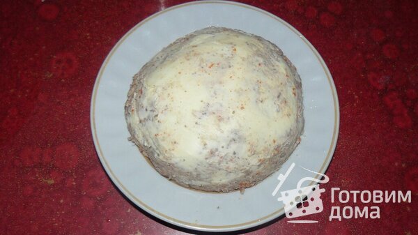 Паштет из куриных желудков и куриной печени фото к рецепту 3