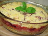 Запеченный крем из ряженки под вкусной корочкой
