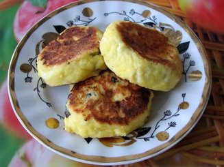 Сырники с кукурузной мукой
