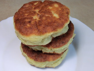 Сырники из творога с яблоками