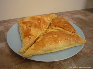 Слойки "Яблочные жалюзи"