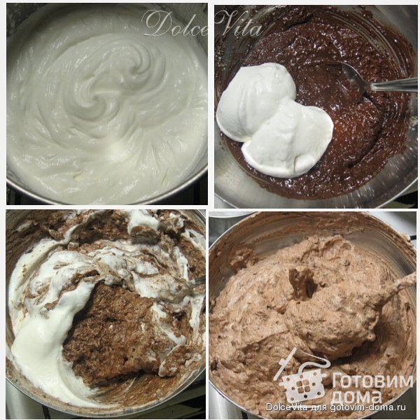 Блинный торт &quot;Соната&quot; с орехами, грушами и шоколадом фото к рецепту 5