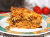 Капустная запеканка с фаршем и грибами