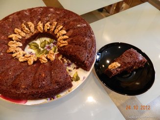 Влажный шоколадный кекс