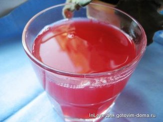 Клюквенный кисель