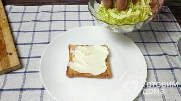 Сэндвич со свиными ребрами и овощами фото к рецепту 5